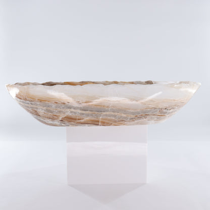 Onyx Canoe Bowl - Expert Wholesale and Supplier of Wholesale Crystals & Bulk Gemstones, ["Bowls","canoe","Mexico","onyx"]