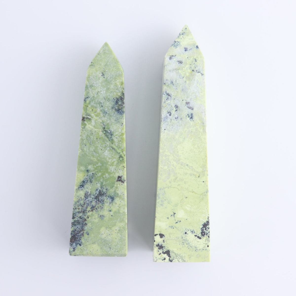 Serpentine Obelisk Set of 8