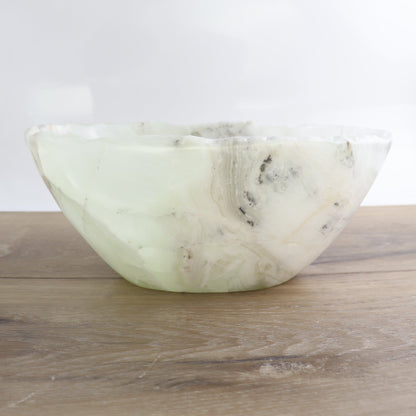 Mexican Onyx/Calcite Bowl 10"
