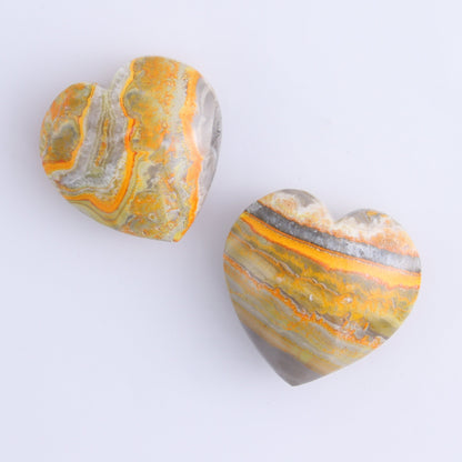 Bumblebee Jasper Hearts Set of 5