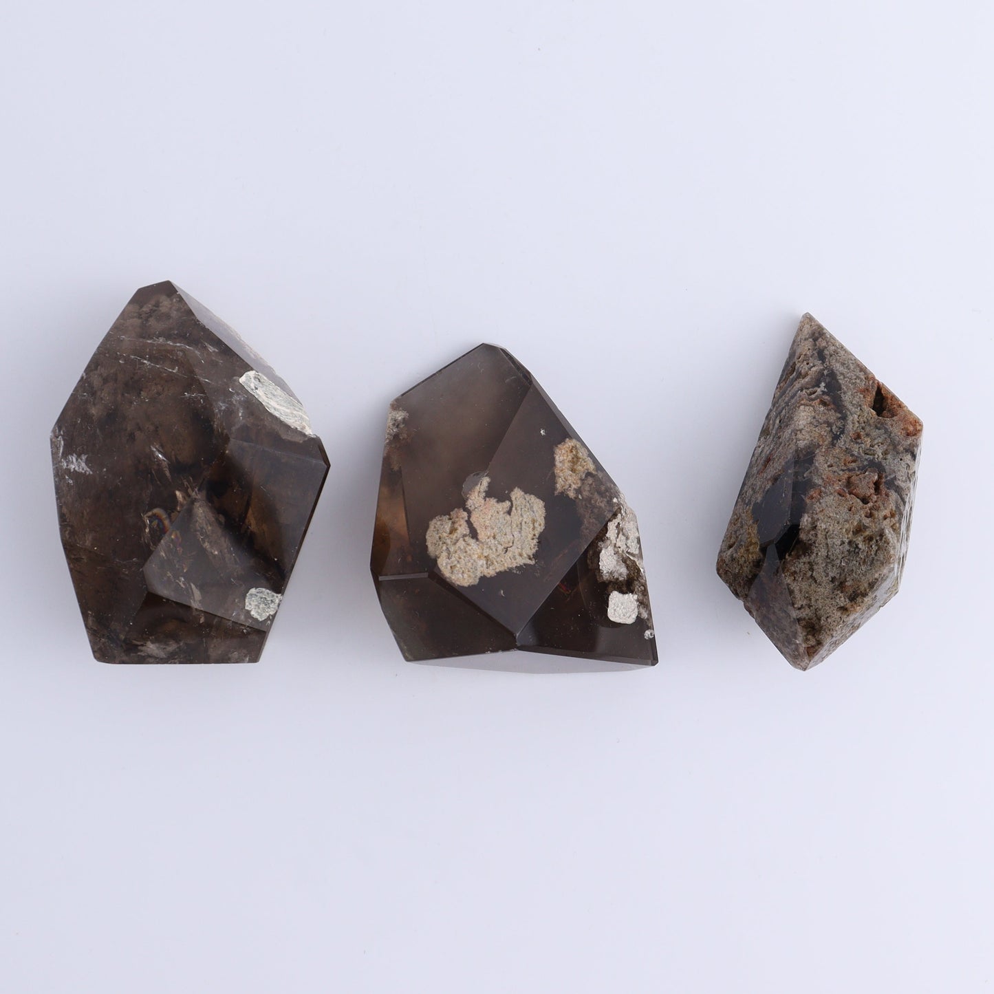 Garden Quartz Freeforms Set of 12 - Expert Wholesale and Supplier of Wholesale Crystals & Bulk Gemstones, ["Freeform","Freeforms","Garden Quartz","Quartz"]