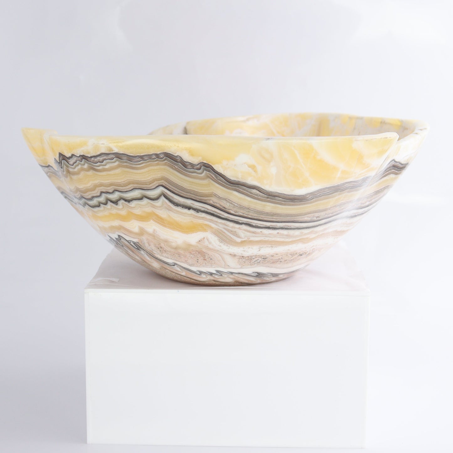Zebra Onyx Bowl