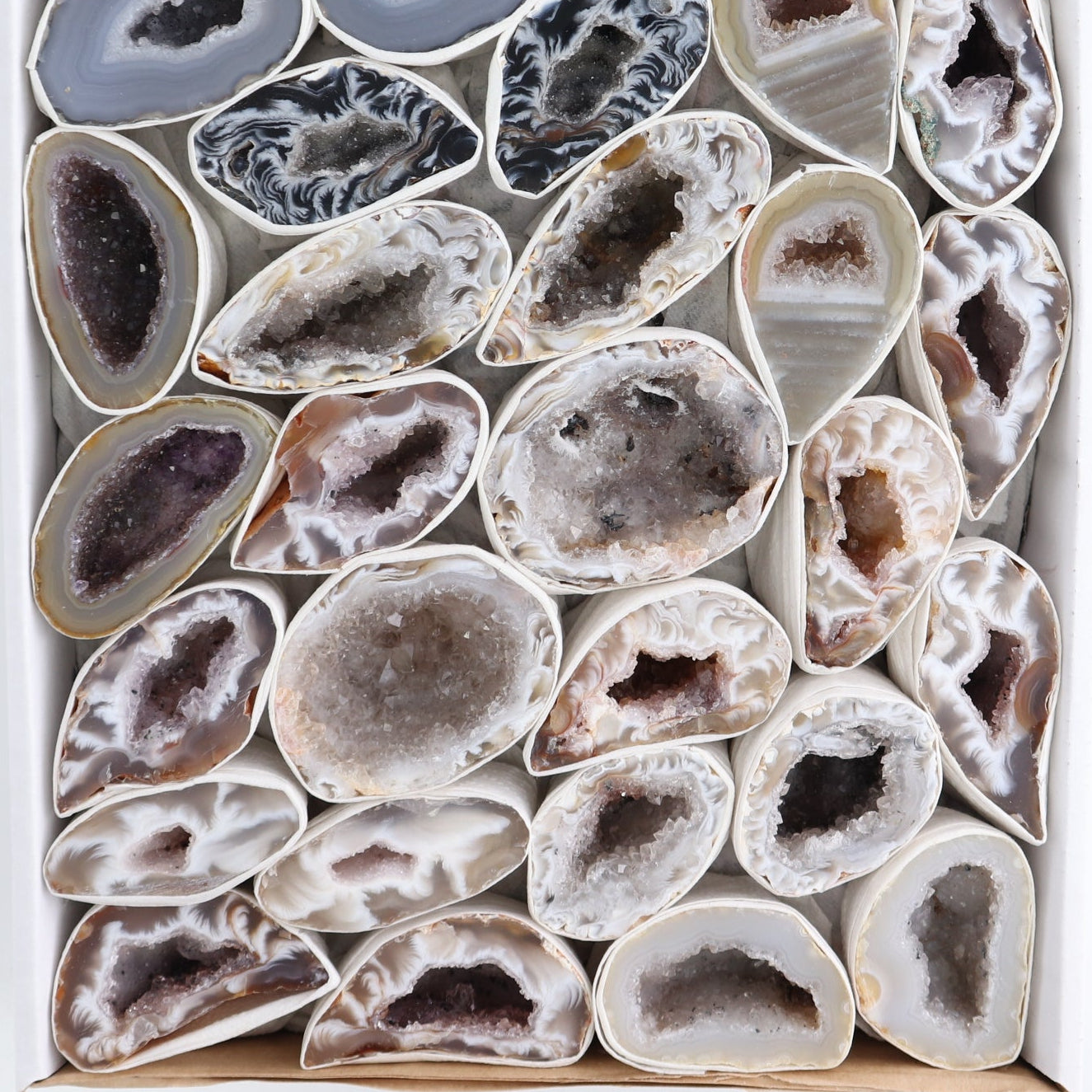 Agate Geodes Flat