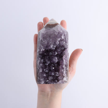 Uruguay Amethyst Towers Set of 4 - Expert Wholesale and Supplier of Wholesale Crystals & Bulk Gemstones, ["Amethyst","Towers","Uruguay"]