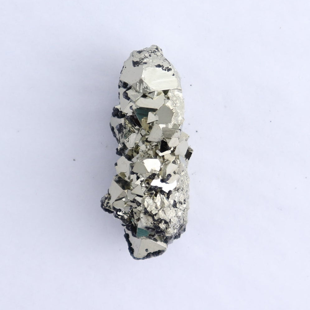 Pyrite Clusters Set of 4