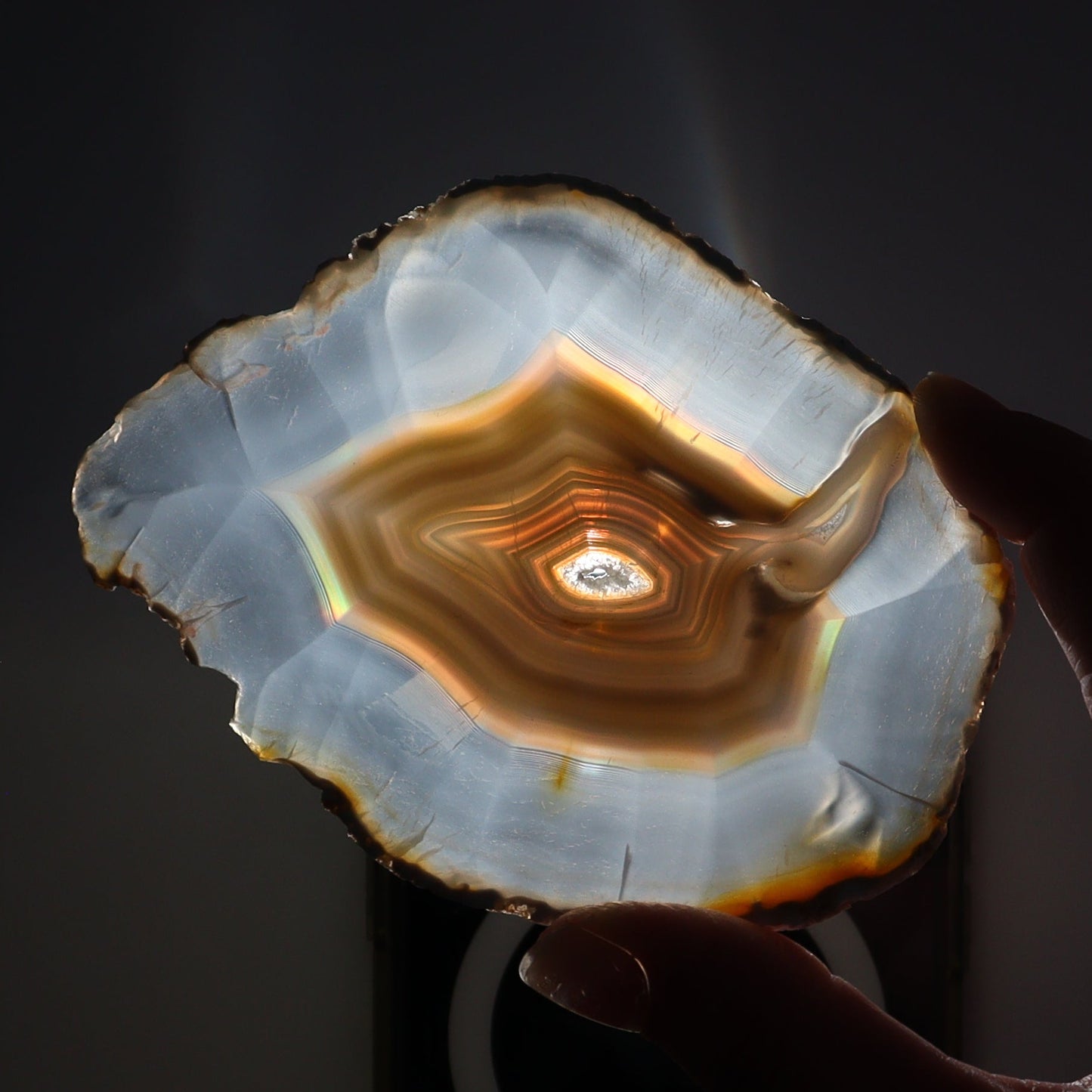 Iris Agate Slices Set of 4 - Expert Wholesale and Supplier of Wholesale Crystals & Bulk Gemstones, ["Agate","Iris Agate","Slices and Slabs"]
