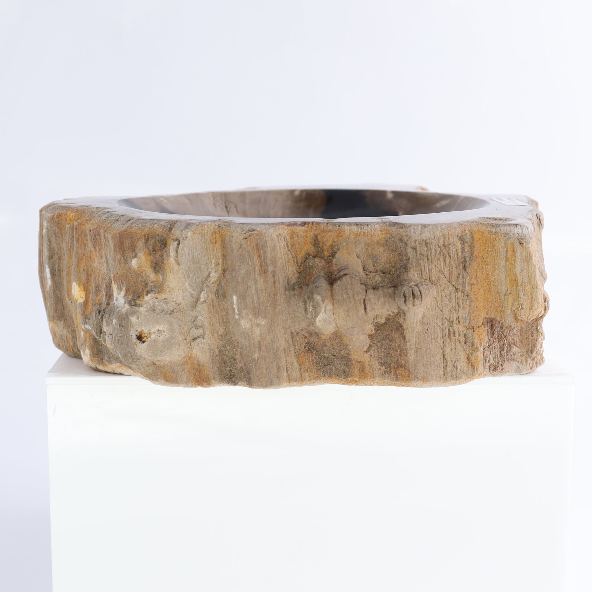Petrified Wood Bowls Set of 2 - Expert Wholesale and Supplier of Wholesale Crystals & Bulk Gemstones, ["Bowls","Indonesia","Petrified Wood"]