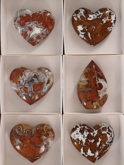 Brecciated Jasper Freeforms Set of 6 - Expert Wholesale and Supplier of Wholesale Crystals & Bulk Gemstones, []