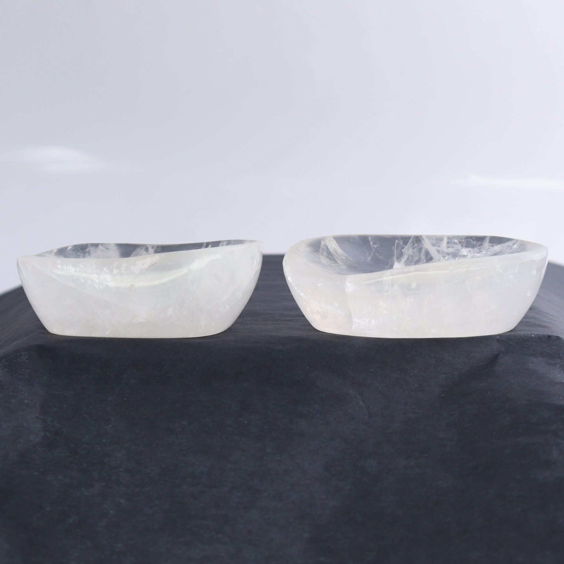 Clear Quartz Bowls Set of 5 - Expert Wholesale and Supplier of Wholesale Crystals & Bulk Gemstones, ["Bowls","Clear Quartz","Madagascar","Quartz"]