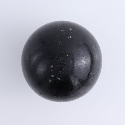 Black Tourmaline Spheres Set of 4