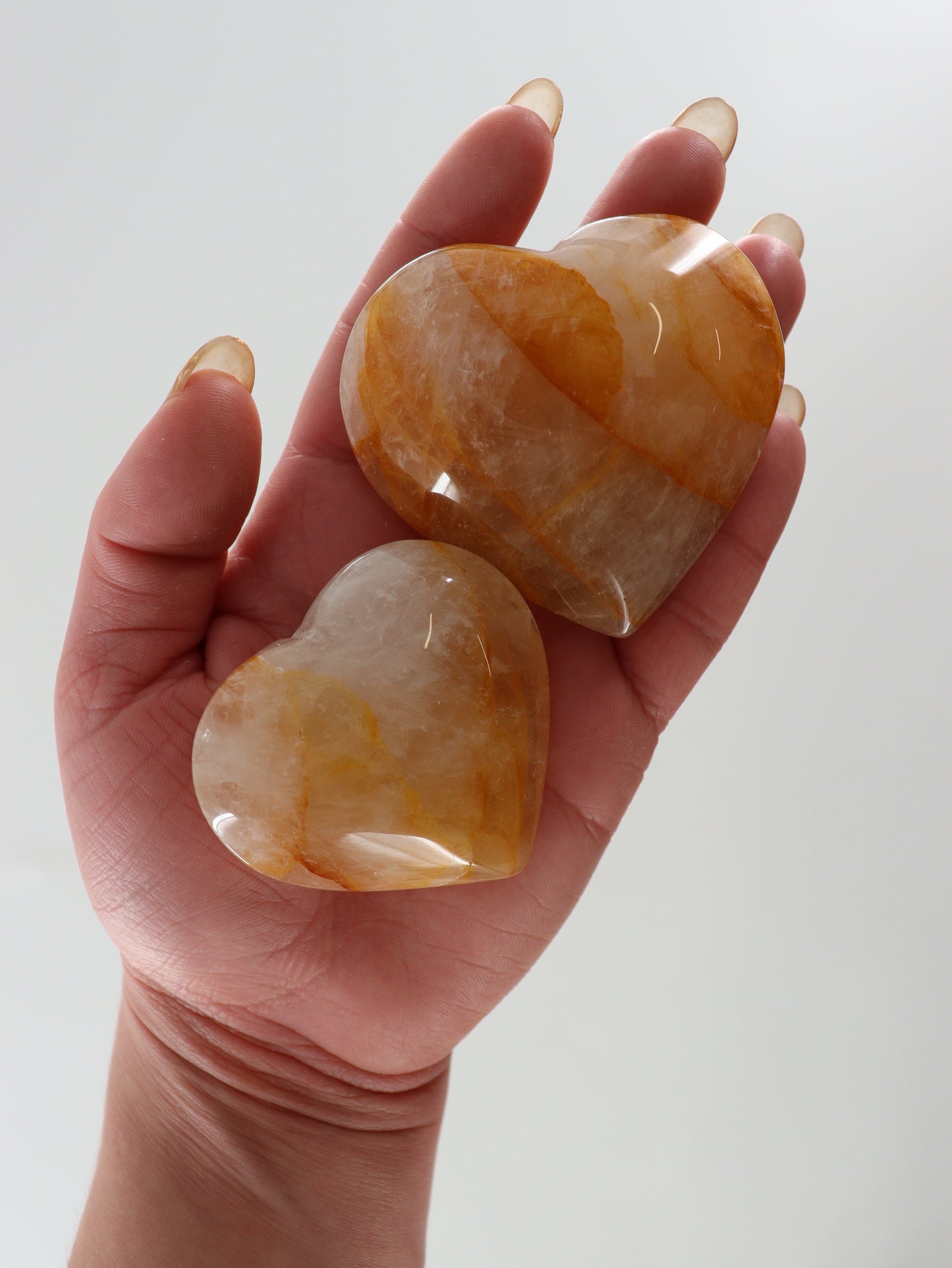 Golden Healer Hearts Set of 9 - Expert Wholesale and Supplier of Wholesale Crystals & Bulk Gemstones, []