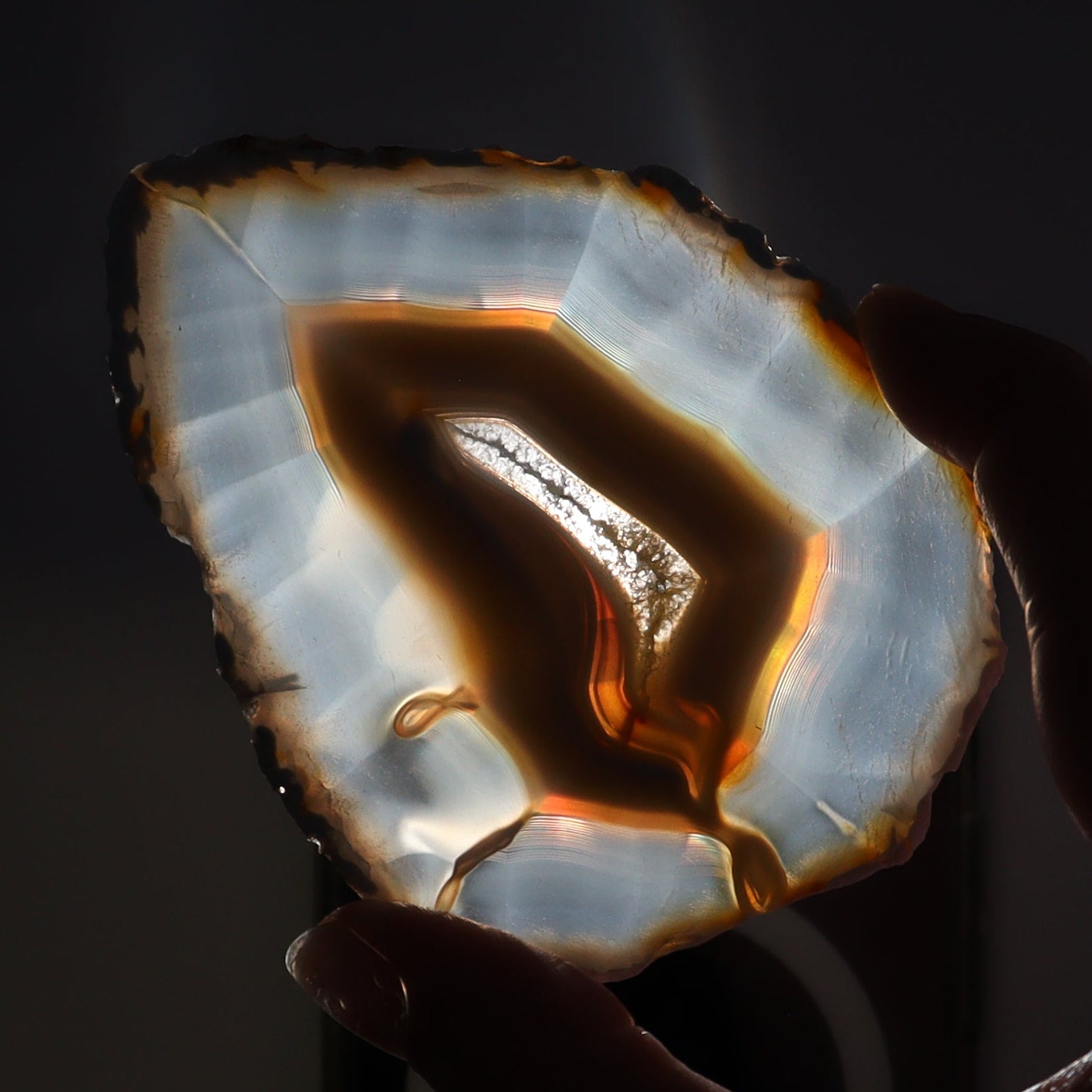 Iris Agate Slices Set of 4 - Expert Wholesale and Supplier of Wholesale Crystals & Bulk Gemstones, ["Agate","Iris Agate","Slices and Slabs"]