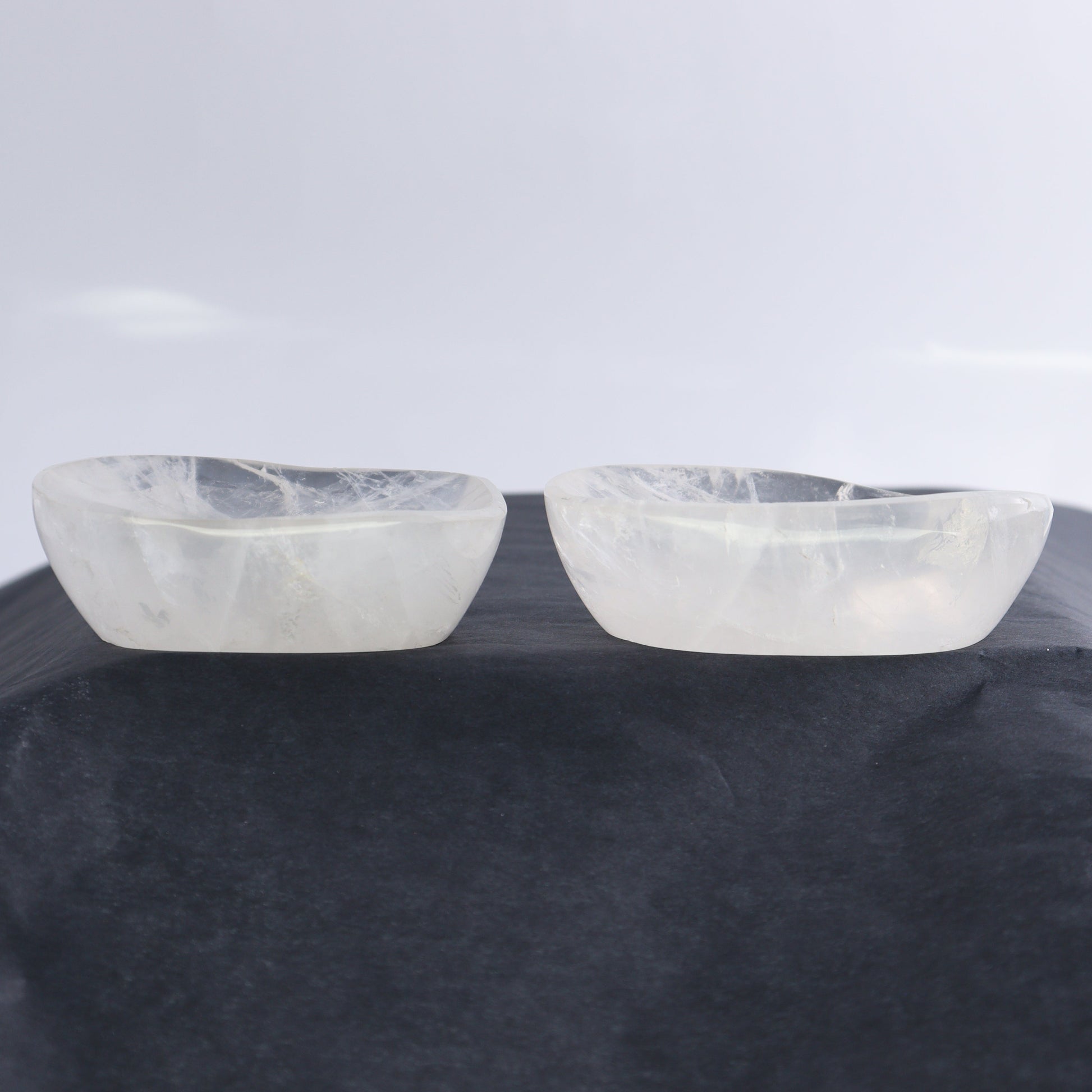 Clear Quartz Bowls Set of 5 - Expert Wholesale and Supplier of Wholesale Crystals & Bulk Gemstones, ["Bowls","Clear Quartz","Madagascar","Quartz"]