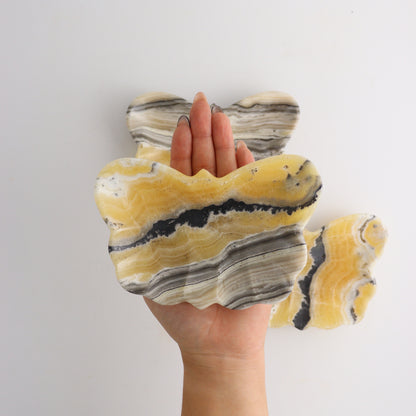 Onyx Butterfly Dish - Expert Wholesale and Supplier of Wholesale Crystals & Bulk Gemstones, ["Bowls","Mexico","onyx"]