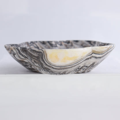 Zebra Onyx Bowl Set of 3 - Expert Wholesale and Supplier of Wholesale Crystals & Bulk Gemstones, ["Bowls","Mexico","onyx"]
