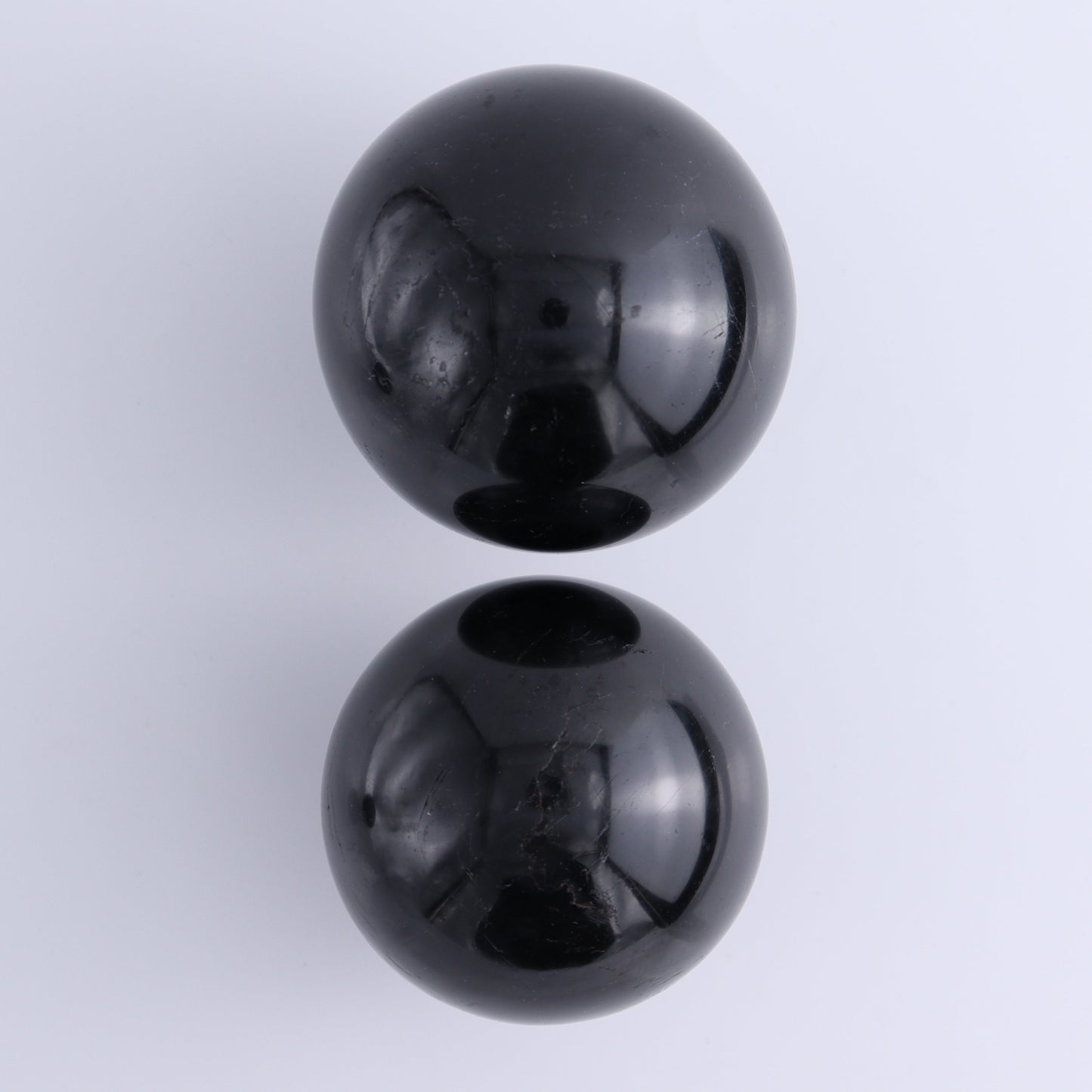 Black Tourmaline Spheres Set of 6 - Expert Wholesale and Supplier of Wholesale Crystals & Bulk Gemstones, ["Black Tourmaline","Spheres","Tourmaline"]