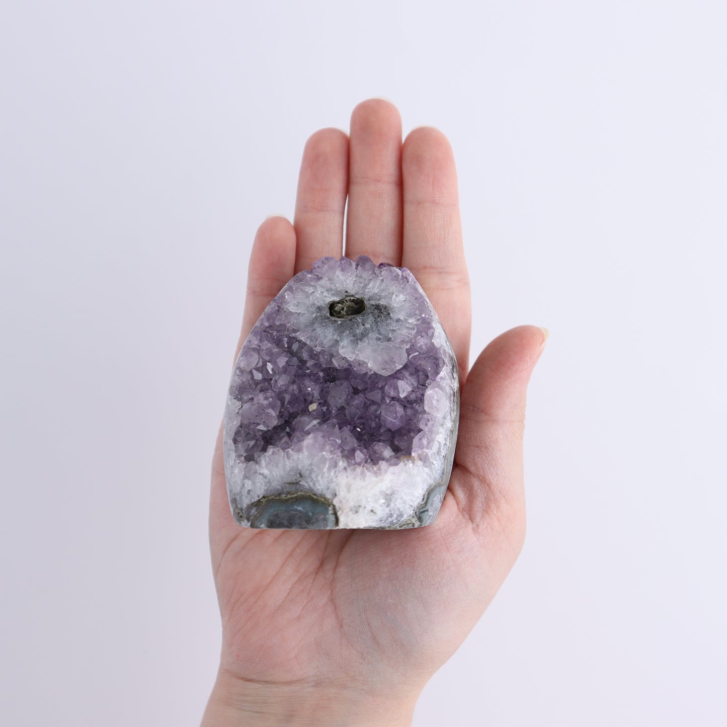 Uruguay Amethyst Set of 4 - Expert Wholesale and Supplier of Wholesale Crystals & Bulk Gemstones, ["Amethyst","Cut Base","Uruguay"]
