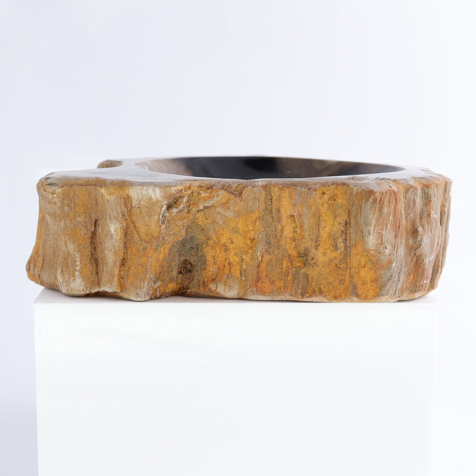 Petrified Wood Bowls Set of 2 - Expert Wholesale and Supplier of Wholesale Crystals & Bulk Gemstones, ["Bowls","Indonesia","Petrified Wood"]