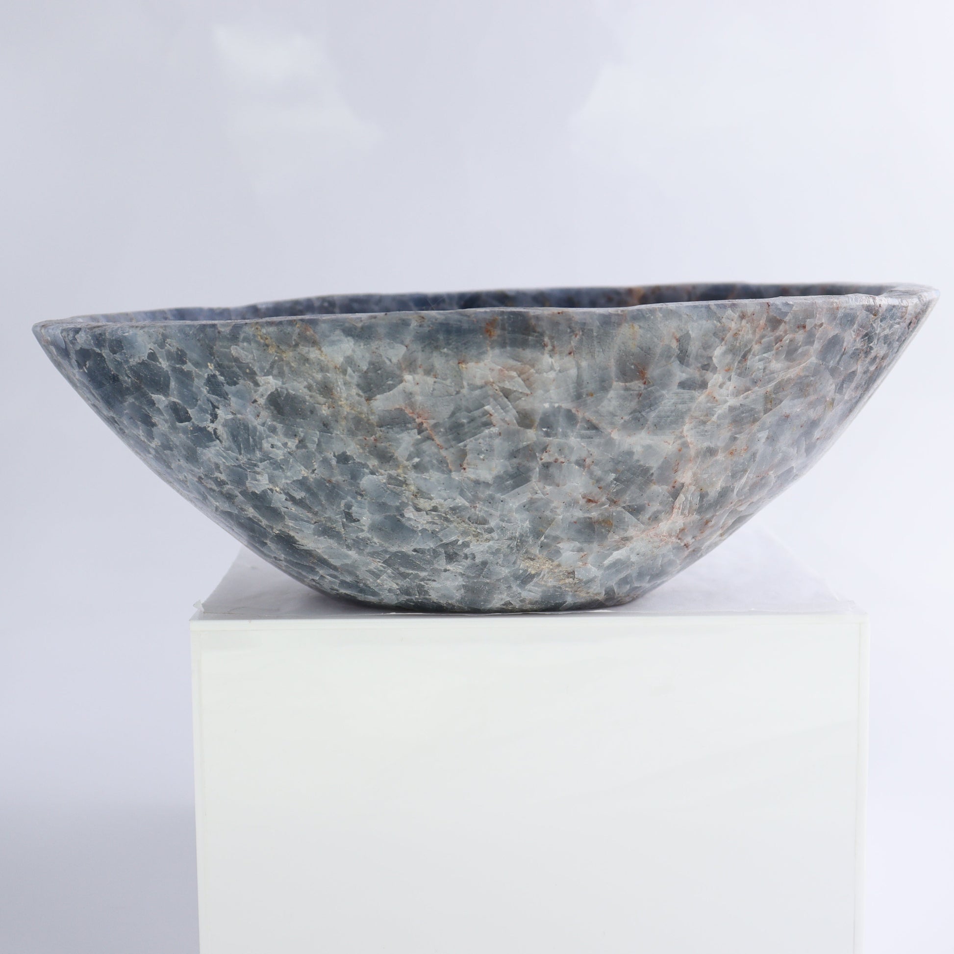 Blue Calcite Bowl - Expert Wholesale and Supplier of Wholesale Crystals & Bulk Gemstones, ["Blue Calcite","bowl","Bowls","Calcite","Mexico"]