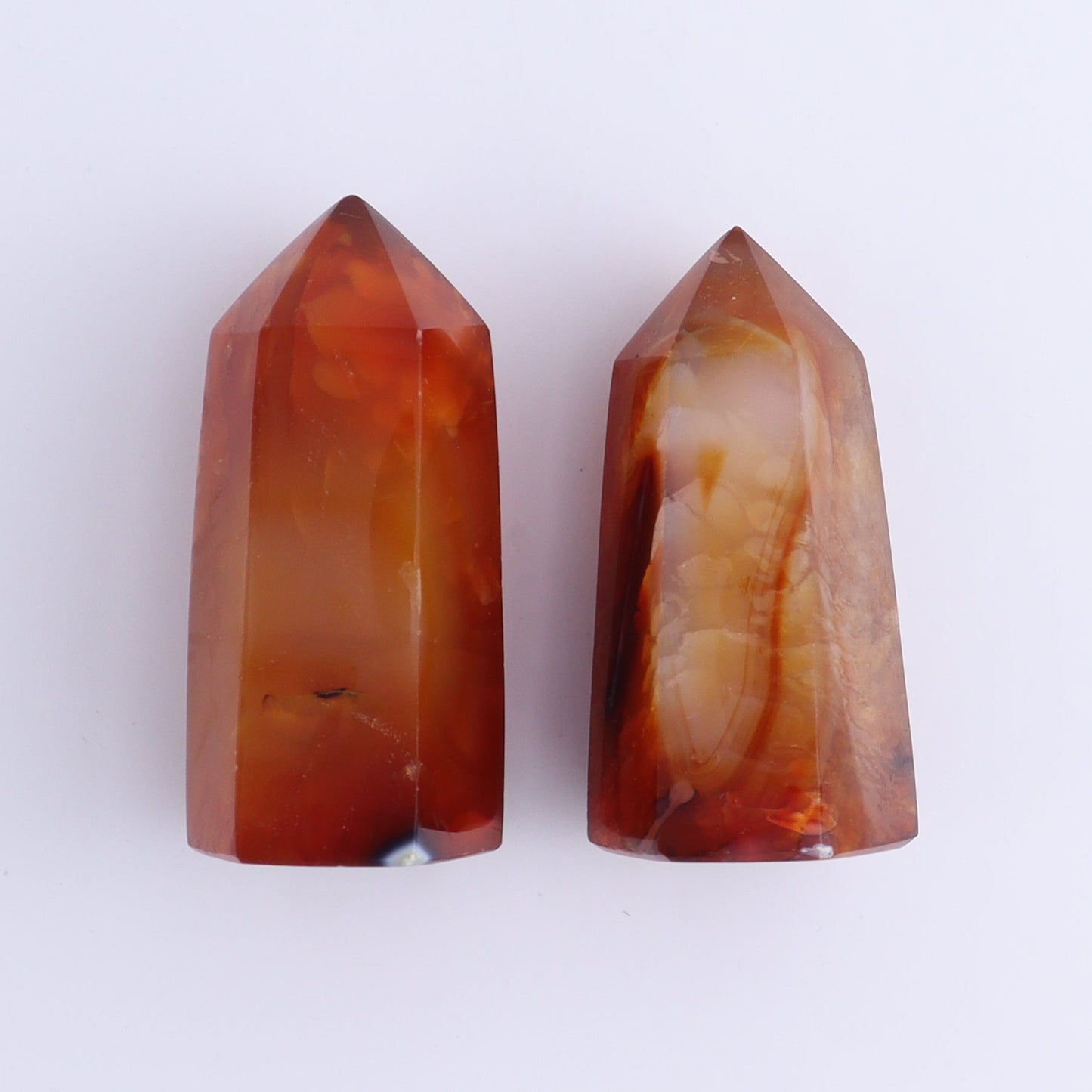Carnelian Towers Set of 12 - Expert Wholesale and Supplier of Wholesale Crystals & Bulk Gemstones, ["carnelian","Madagascar","Towers"]