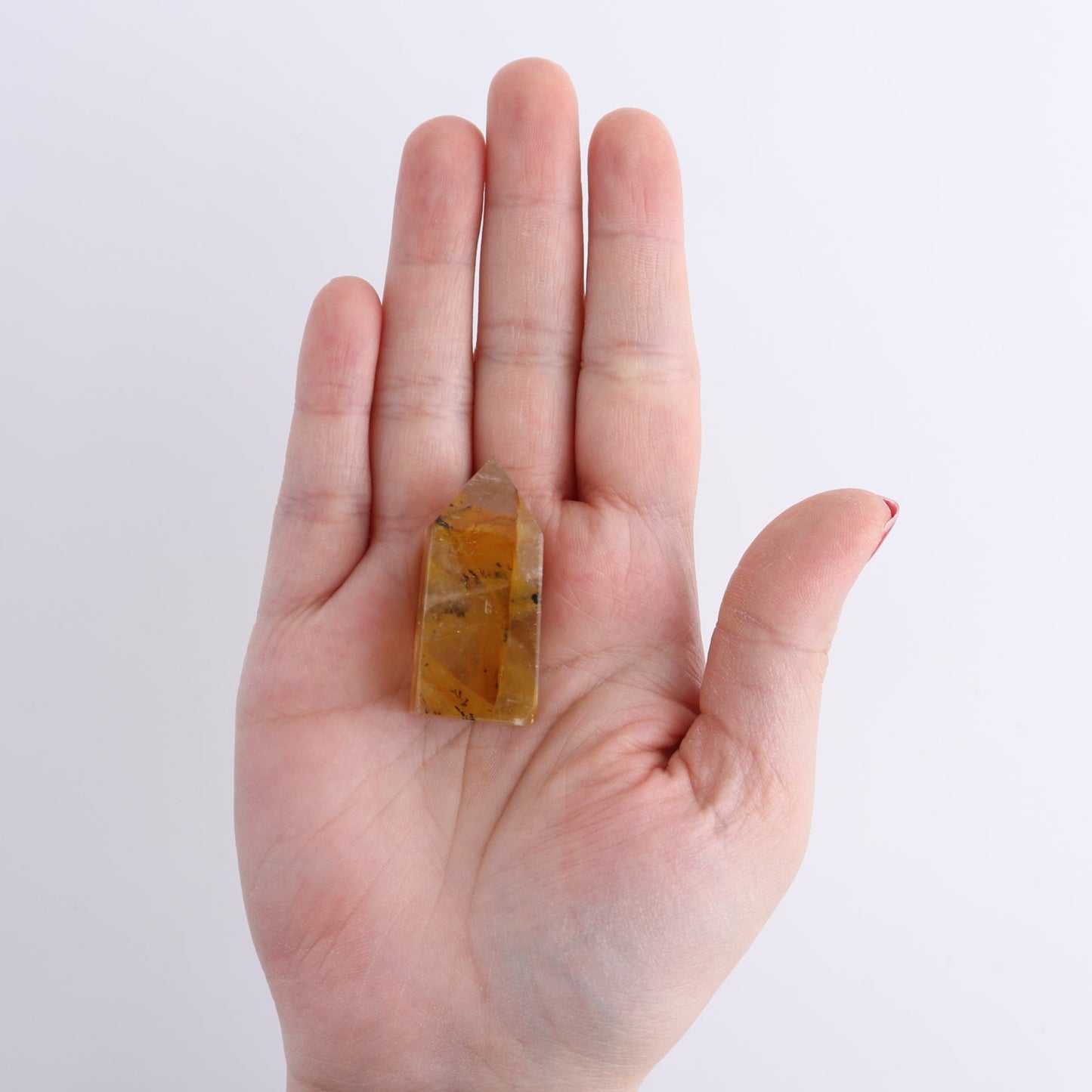 Dendritic Golden Healer Quartz Towers Set of 10