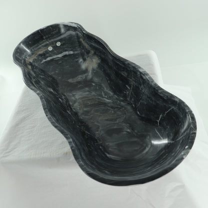 Marble Canoe Bowl - Expert Wholesale and Supplier of Wholesale Crystals & Bulk Gemstones, ["Bowls","canoe","close_30","Mexico","onyx"]
