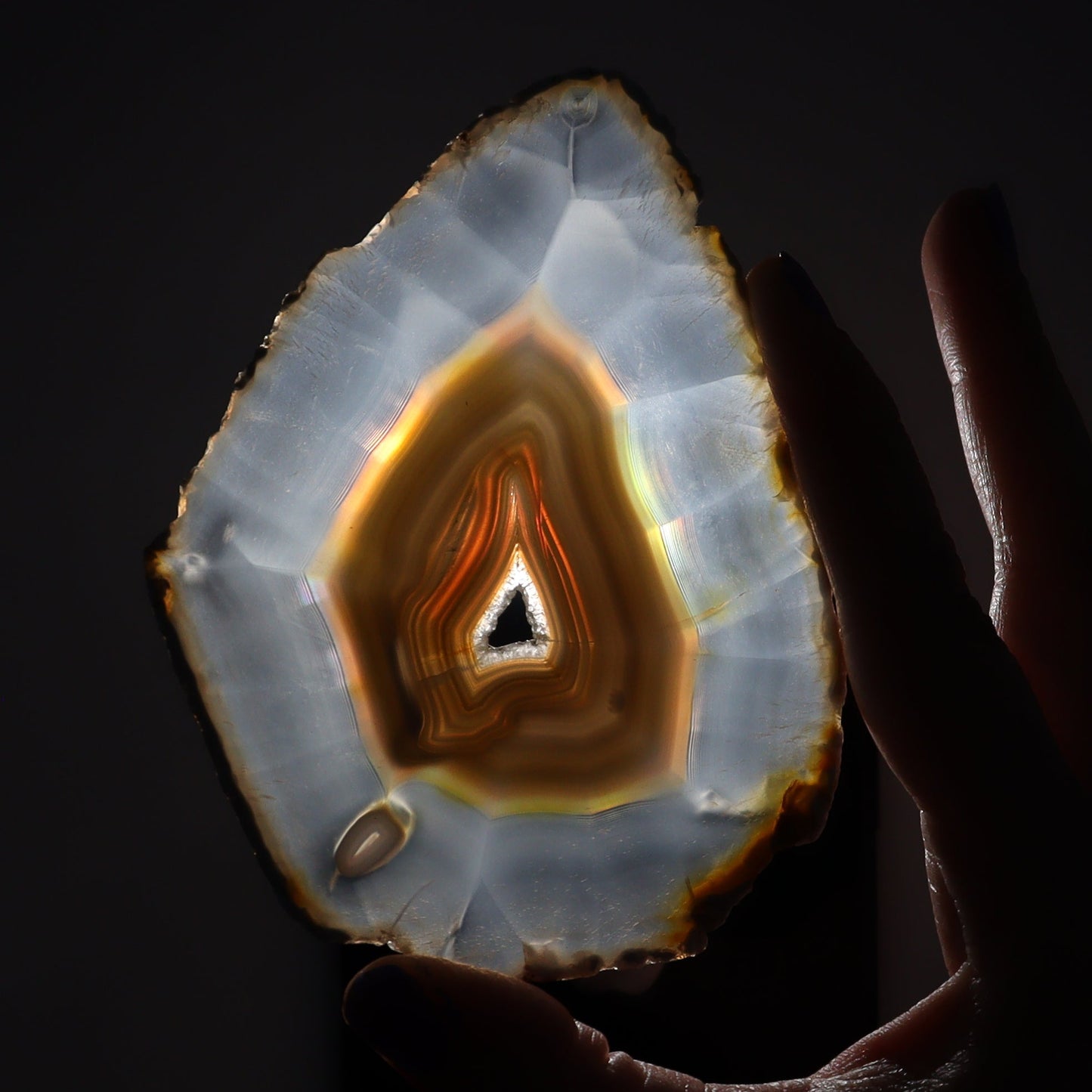 Iris Agate Slices Set of 4 - Expert Wholesale and Supplier of Wholesale Crystals & Bulk Gemstones, ["Agate","Iris Agate","Slices and Slabs"]