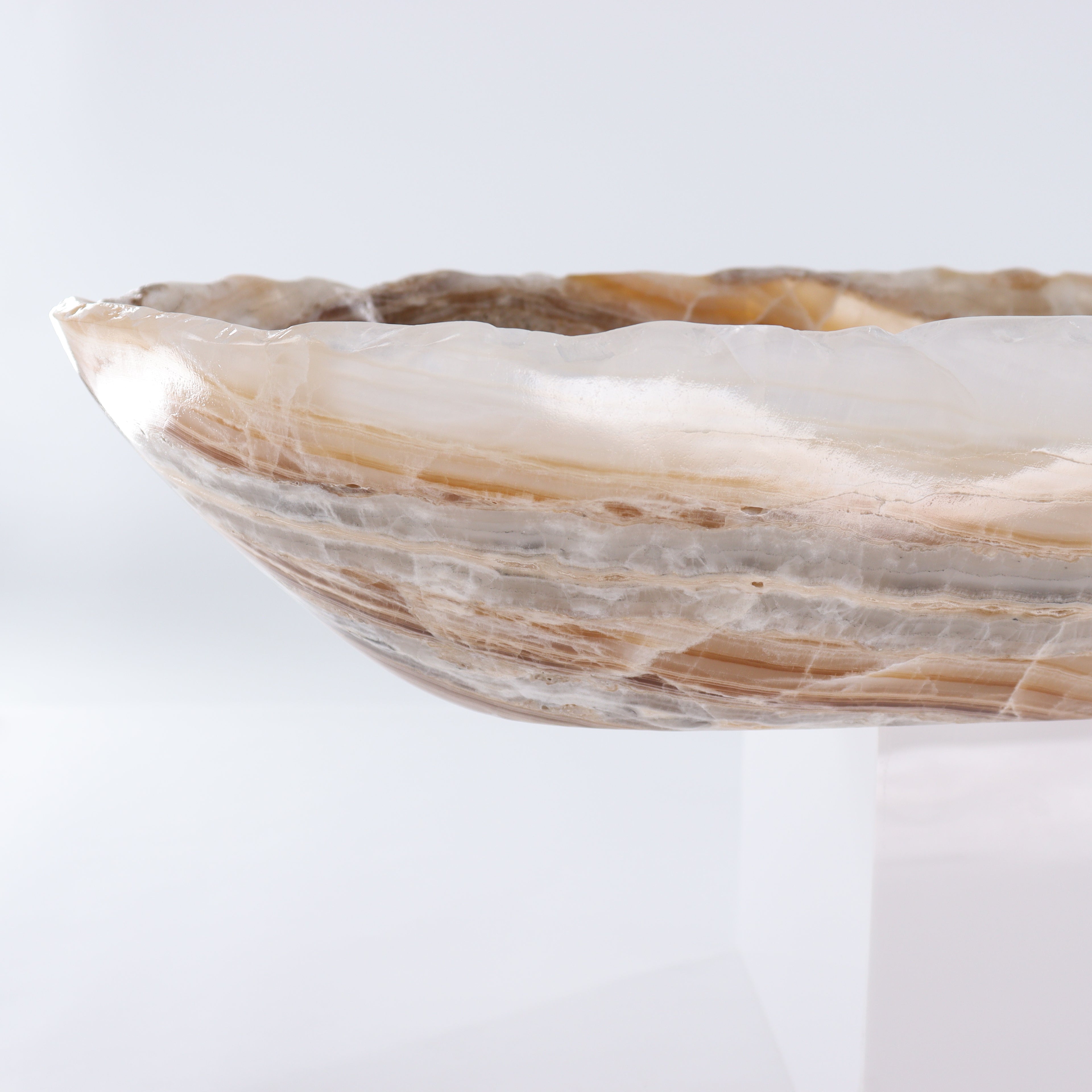 Onyx Canoe Bowl - Expert Wholesale and Supplier of Wholesale Crystals & Bulk Gemstones, ["Bowls","canoe","Mexico","onyx"]