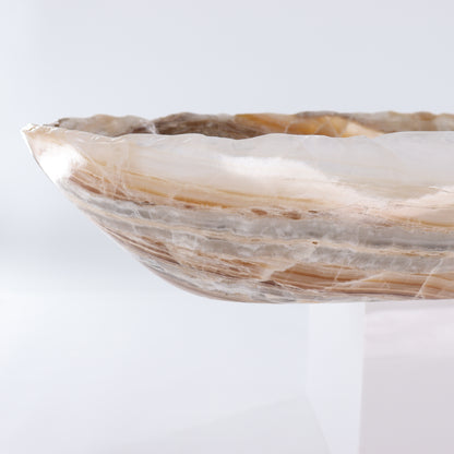 Onyx Canoe Bowl - Expert Wholesale and Supplier of Wholesale Crystals & Bulk Gemstones, ["Bowls","canoe","Mexico","onyx"]