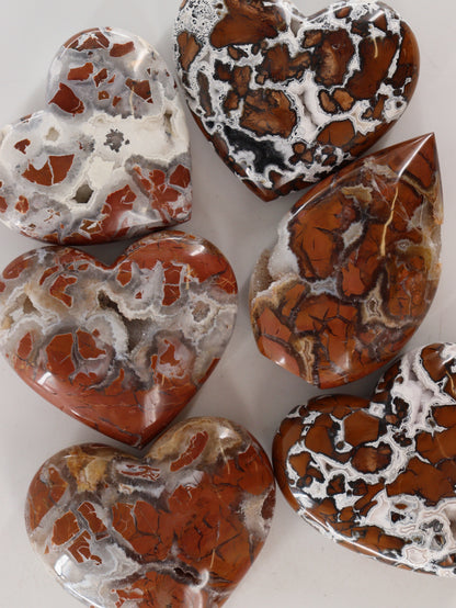 Brecciated Jasper Freeforms Set of 6 - Expert Wholesale and Supplier of Wholesale Crystals & Bulk Gemstones, []
