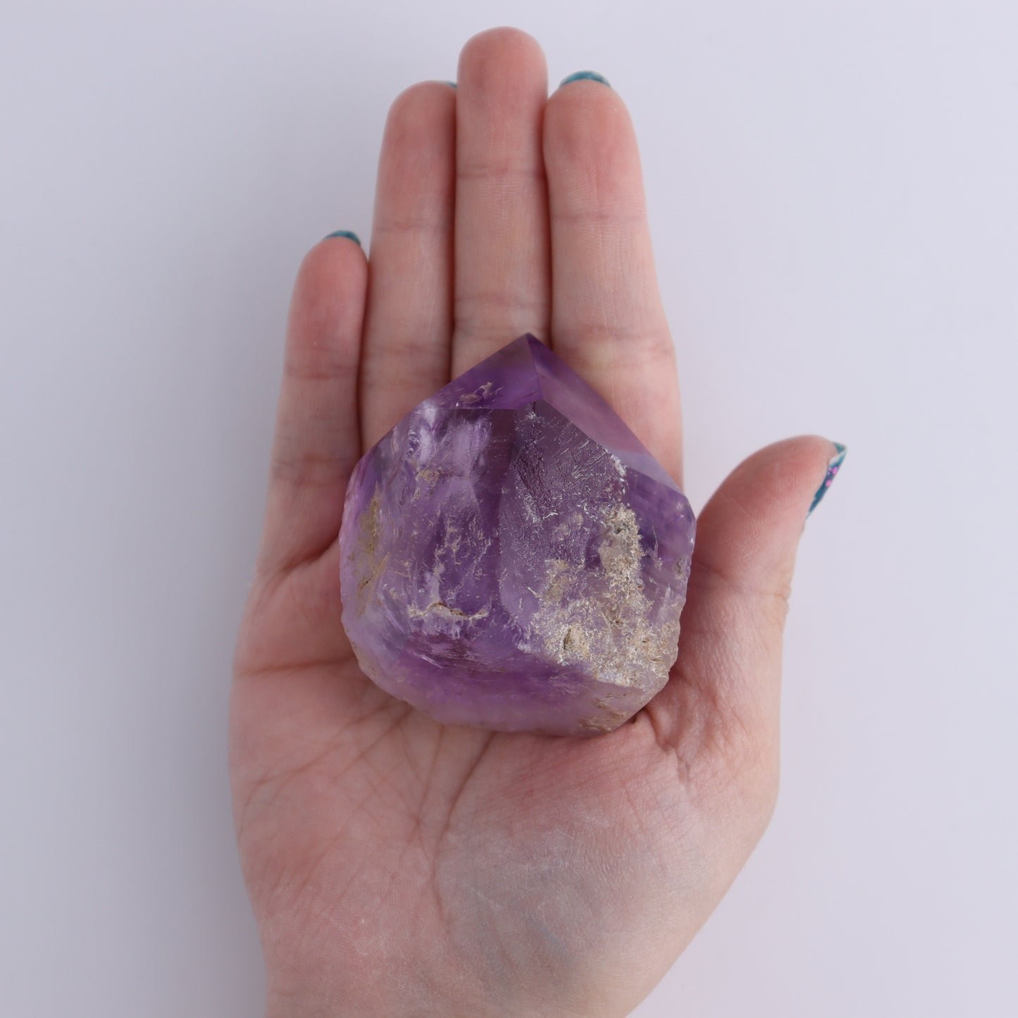 Amethyst Tops Polished Set of 5 - Expert Wholesale and Supplier of Wholesale Crystals & Bulk Gemstones, ["Amethyst","Brazil","Top Polished"]