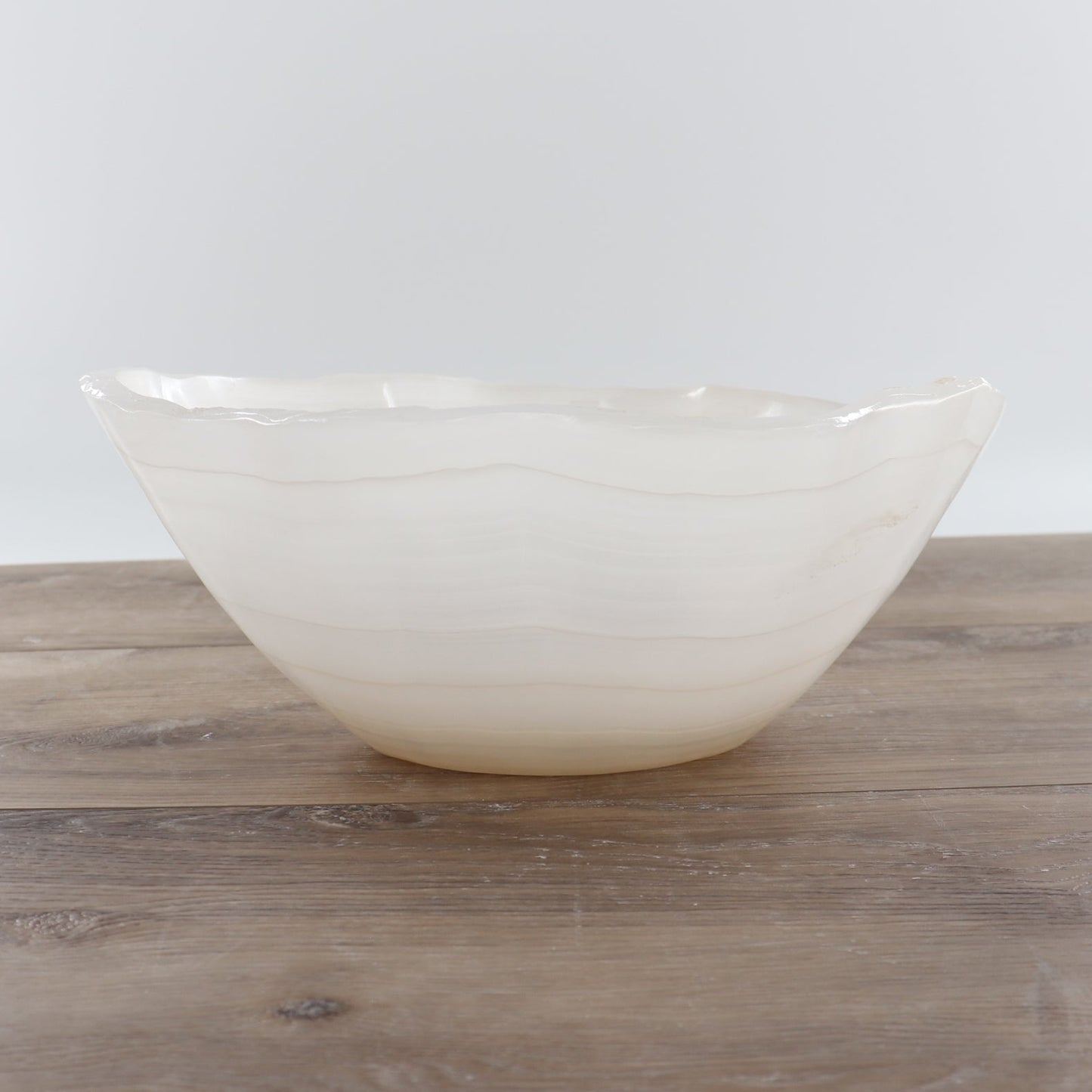 Mexican Onyx/Calcite Bowl 12"