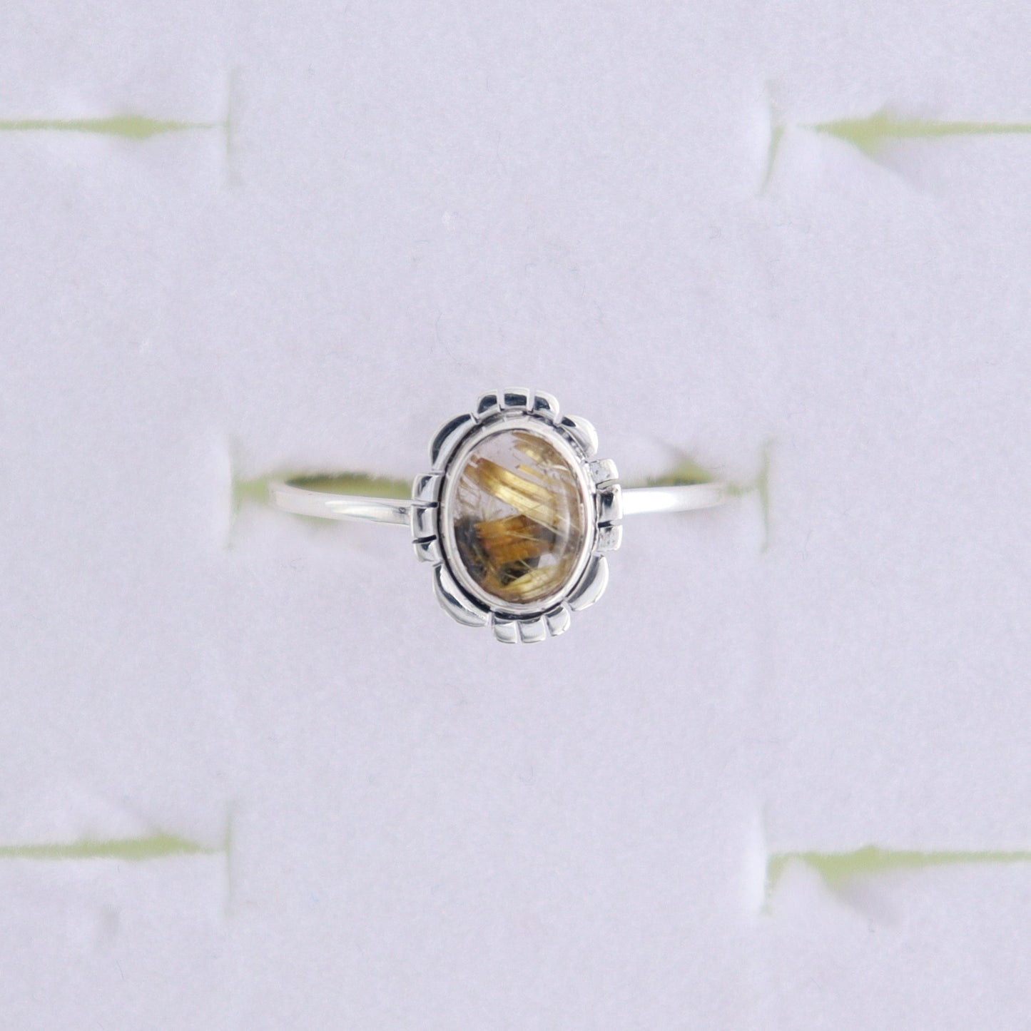 Rutilated Quartz Rings Set of 8 (Ring Holders Not Included) - Expert Wholesale and Supplier of Wholesale Crystals & Bulk Gemstones, ["Ring","rings","Rutilated Quartz","Rutiled Quartz","sterling silver"]