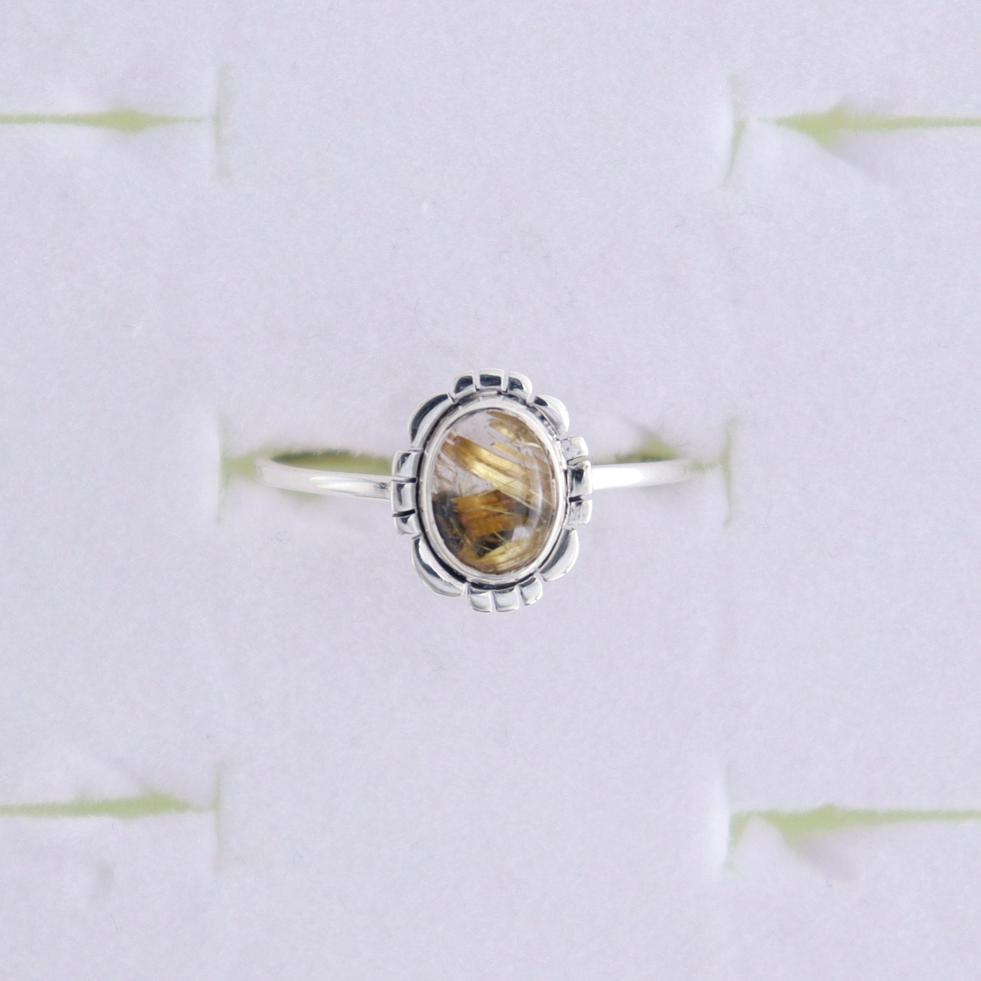 Rutilated Quartz Rings Set of 8 (Ring Holders Not Included) - Expert Wholesale and Supplier of Wholesale Crystals & Bulk Gemstones, ["Ring","rings","Rutilated Quartz","Rutiled Quartz","sterling silver"]