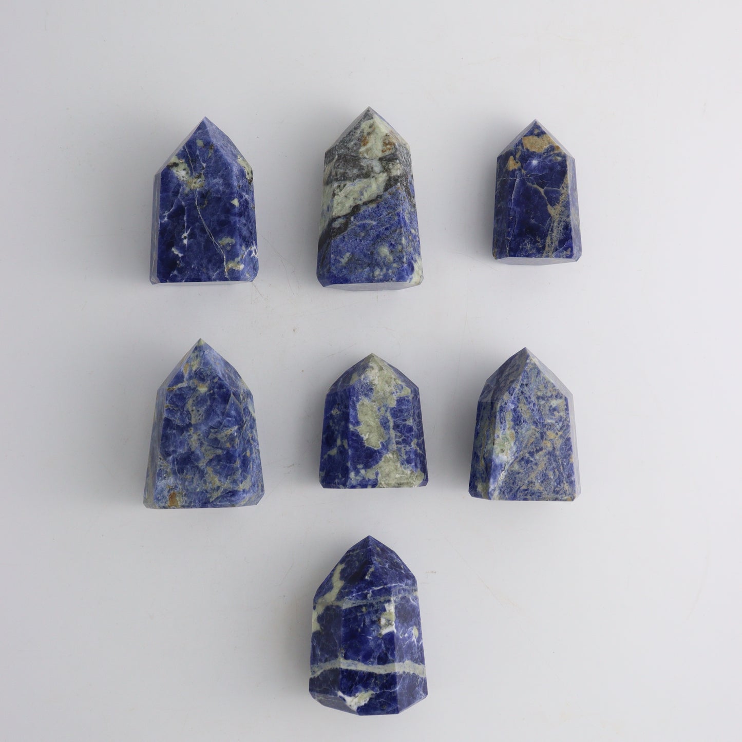 Sodalite Towers - Expert Wholesale and Supplier of Wholesale Crystals & Bulk Gemstones, ["Brazil","Sodalite","Towers"]