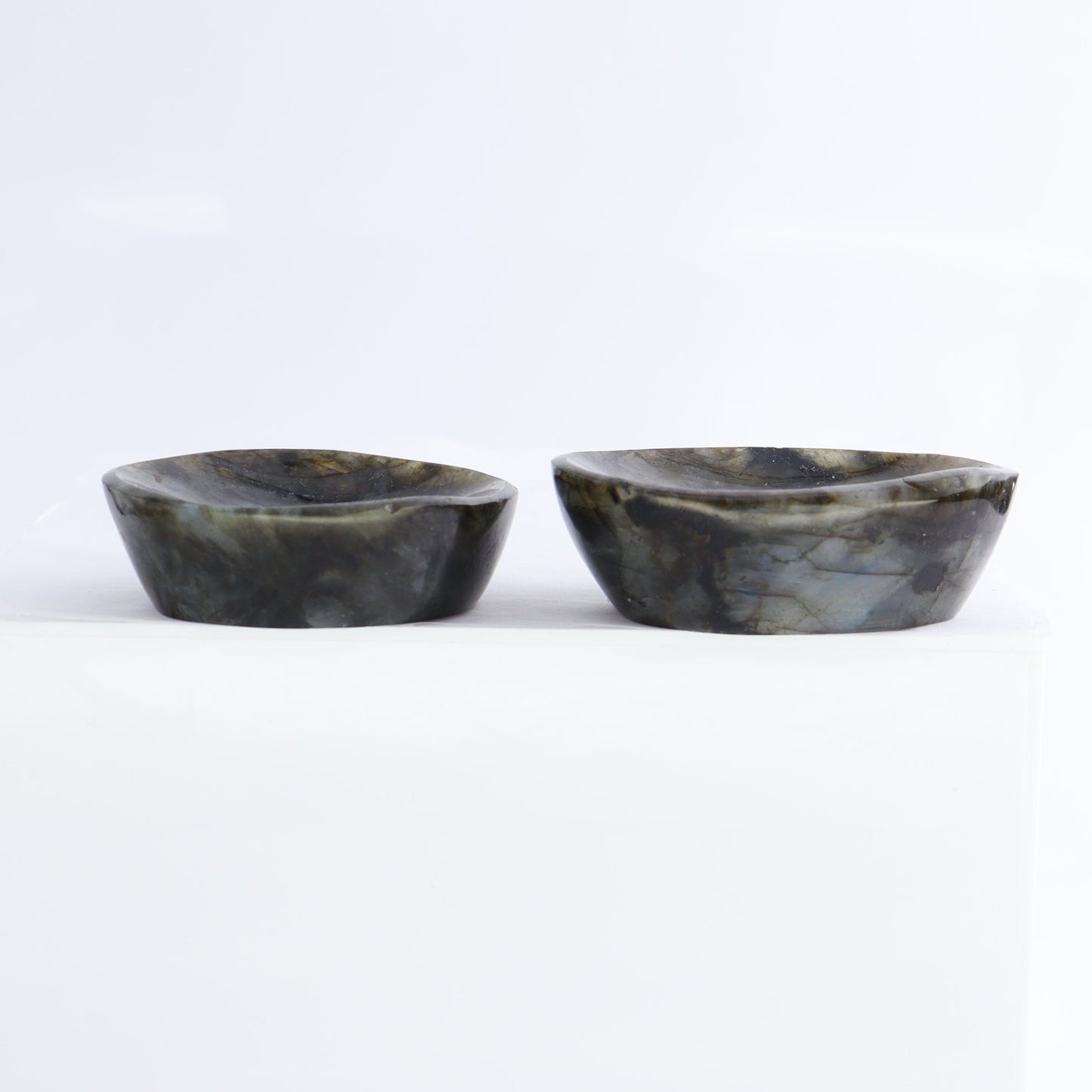 Labradorite Bowls Set of 12 - Expert Wholesale and Supplier of Wholesale Crystals & Bulk Gemstones, ["Bowls","Labradorite","Madagascar"]