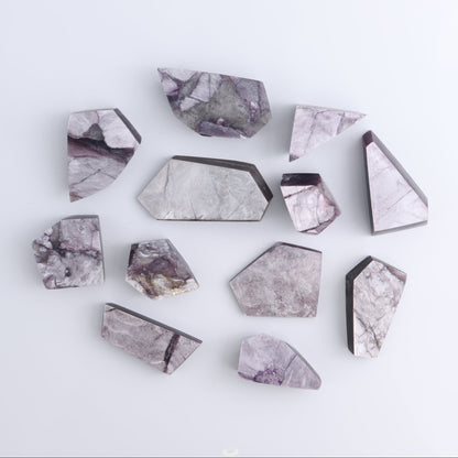 Lepidolite Freeforms Set of 12