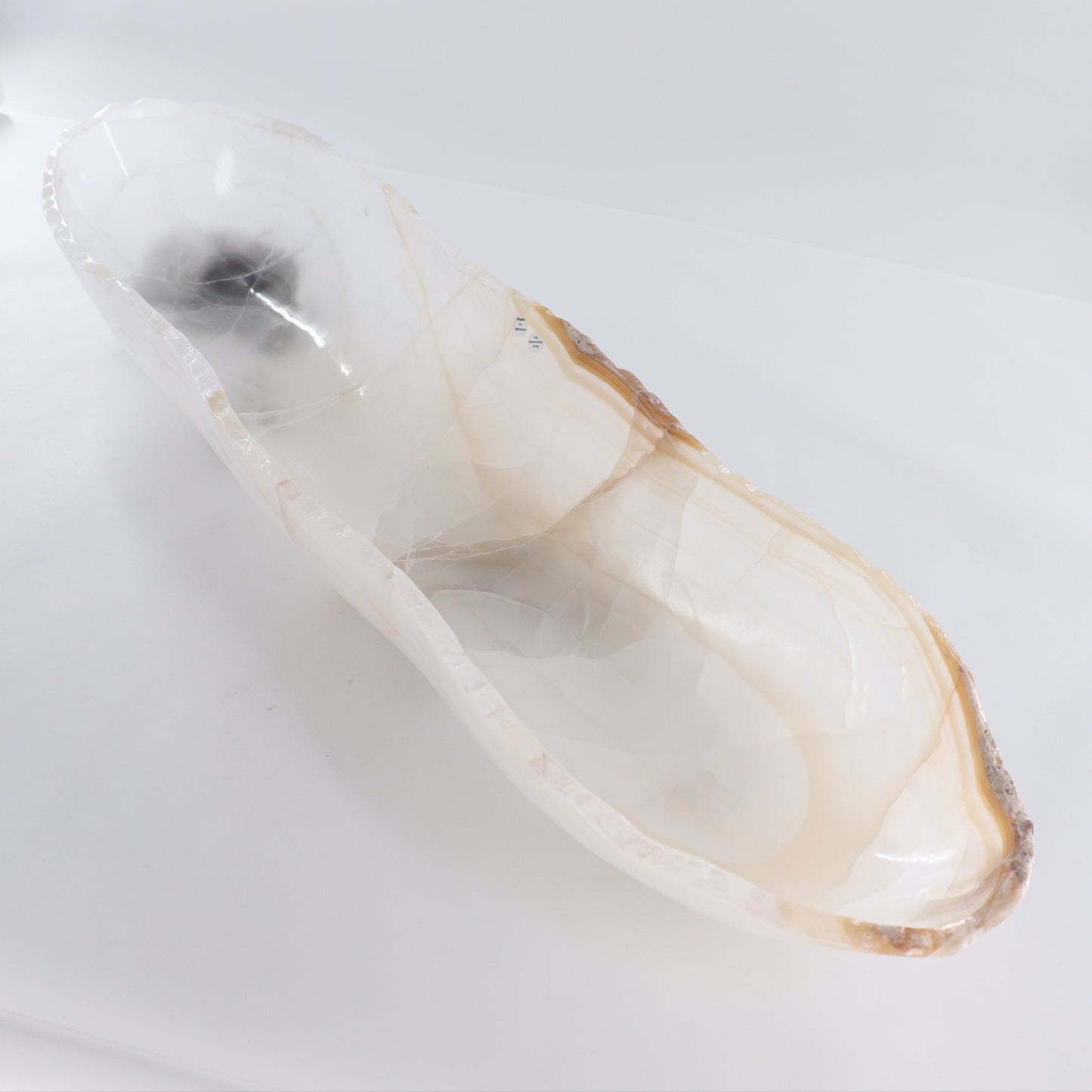 Onyx Canoe Bowl - Expert Wholesale and Supplier of Wholesale Crystals & Bulk Gemstones, ["Bowls","canoe","Mexico","onyx"]