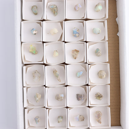 Ethiopian Opal Set of 24 - Expert Wholesale and Supplier of Wholesale Crystals & Bulk Gemstones, ["Ethiopia","ethiopian opal","Opal"]