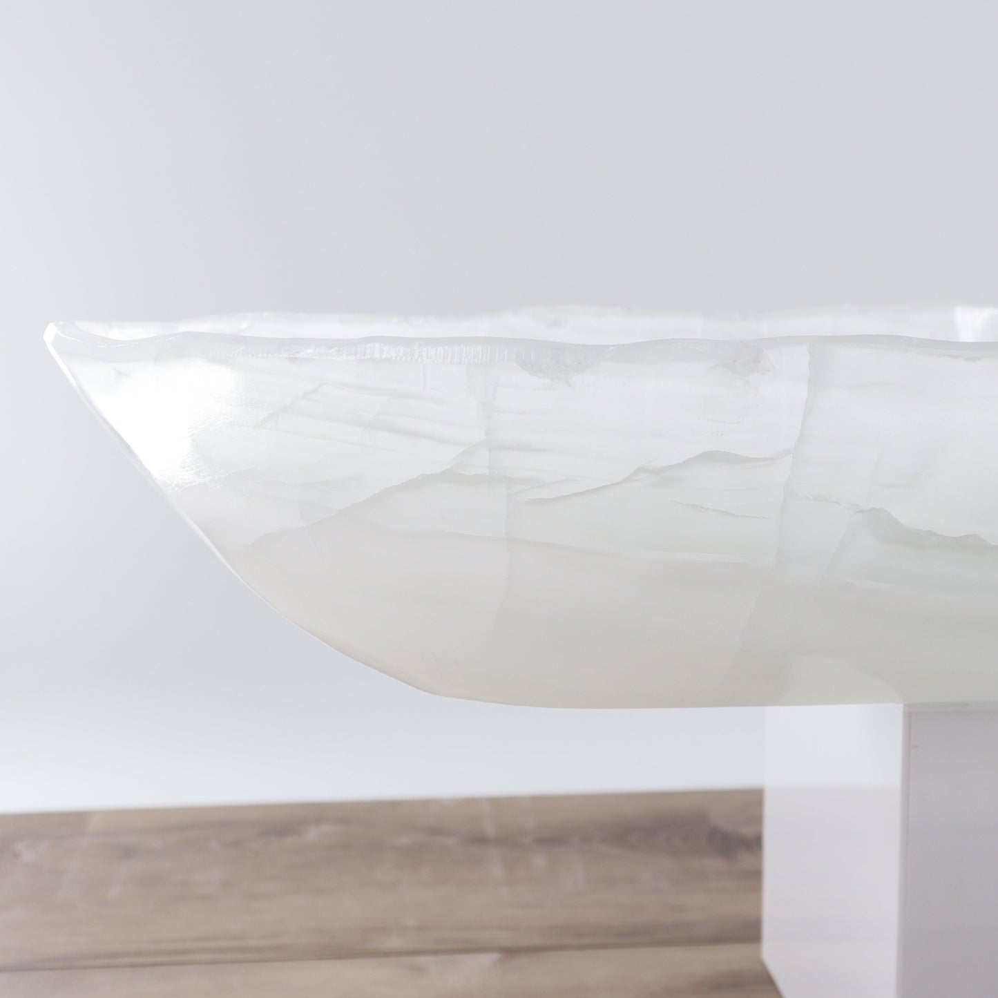 Mexican Onyx/Calcite Canoe Bowl - Expert Wholesale and Supplier of Wholesale Crystals & Bulk Gemstones, ["Bowls","Calcite","canoe","Mexico","onyx"]