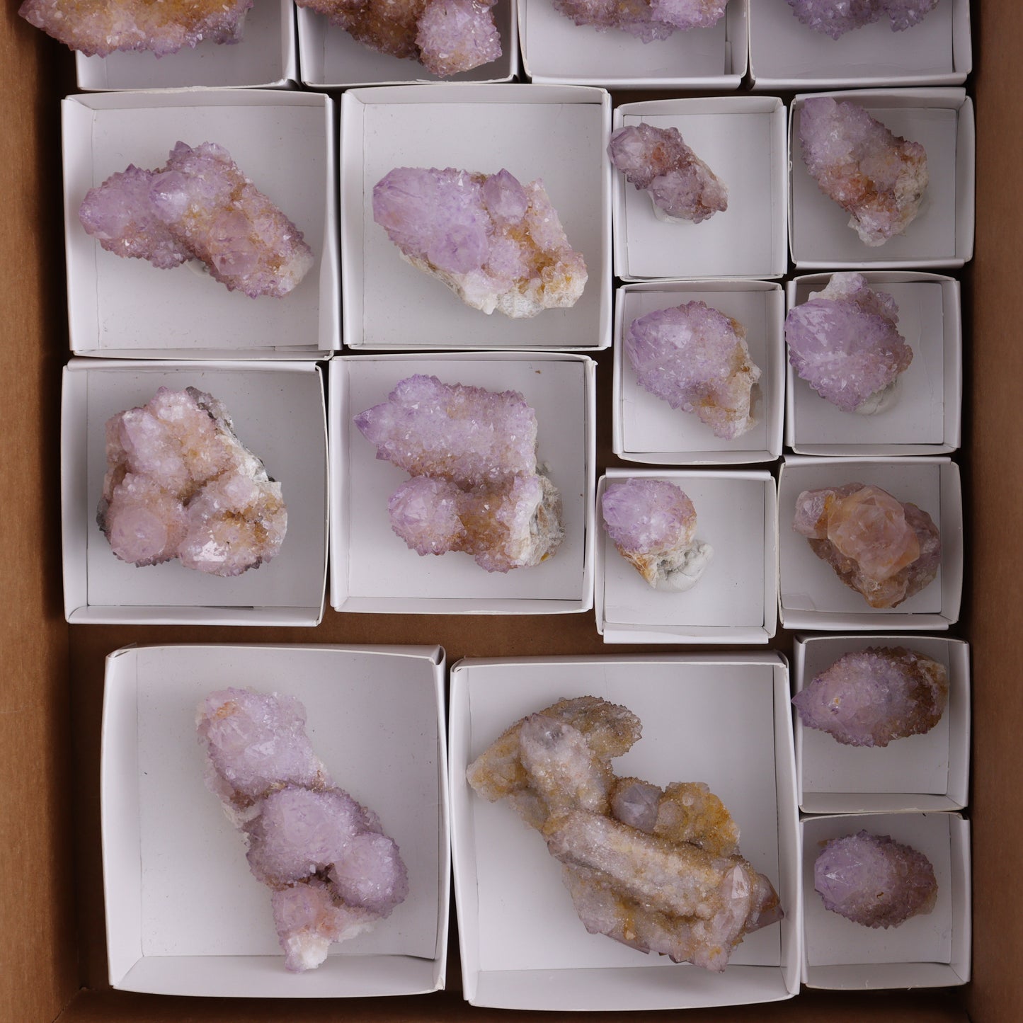 Cactus Quartz Set of 18 - Expert Wholesale and Supplier of Wholesale Crystals & Bulk Gemstones, ["cactus quartz","Quartz","South Africa"]