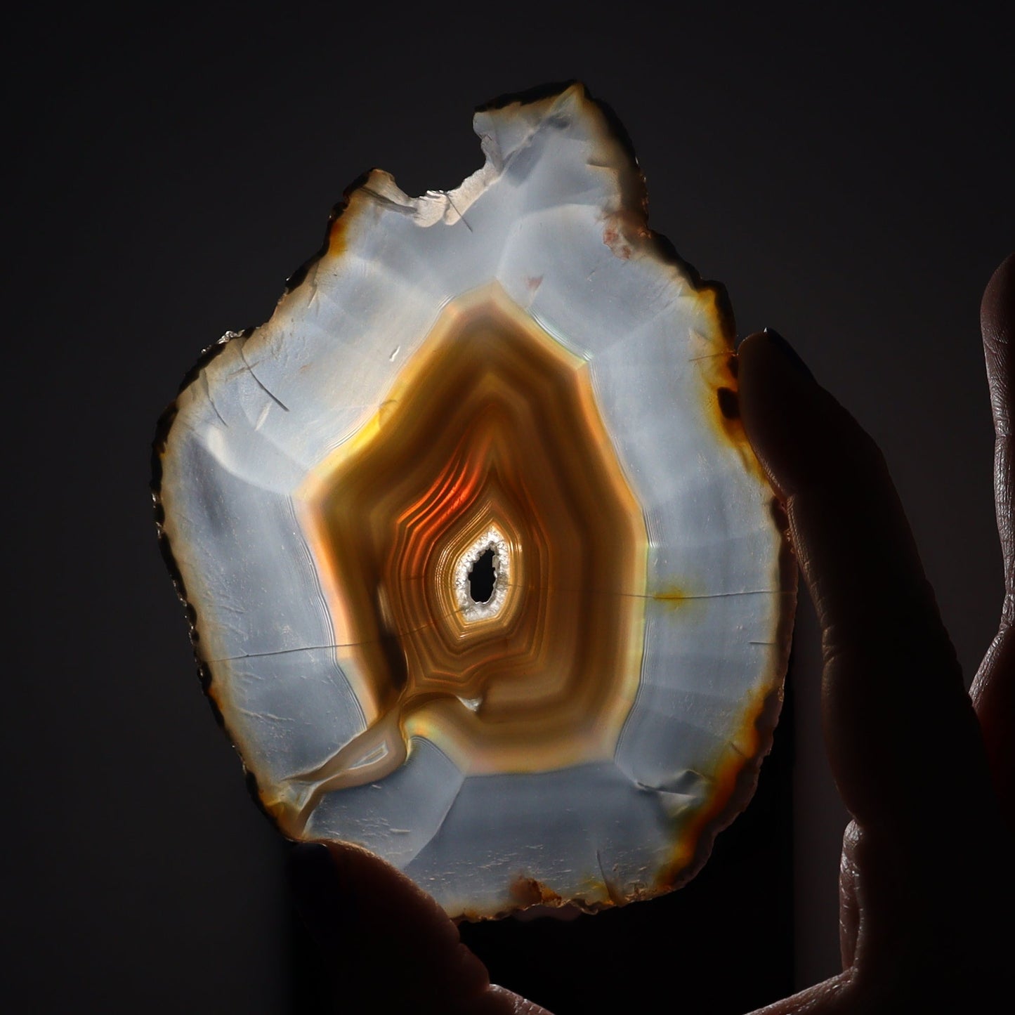 Iris Agate Slices Set of 4 - Expert Wholesale and Supplier of Wholesale Crystals & Bulk Gemstones, ["Agate","Iris Agate","Slices and Slabs"]