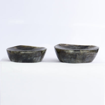 Labradorite Bowls Set of 12 - Expert Wholesale and Supplier of Wholesale Crystals & Bulk Gemstones, ["Bowls","Labradorite","Madagascar"]