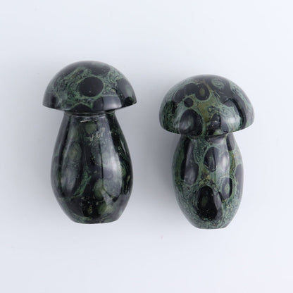 Kambaba Jasper Mushrooms Set of 7