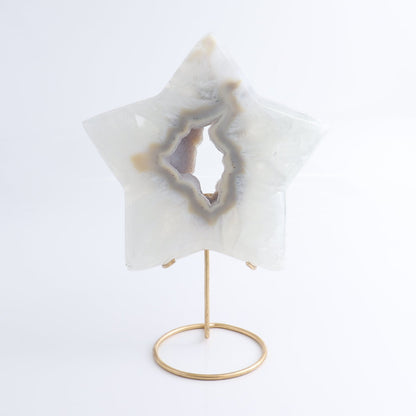 Agate Star with Stand
