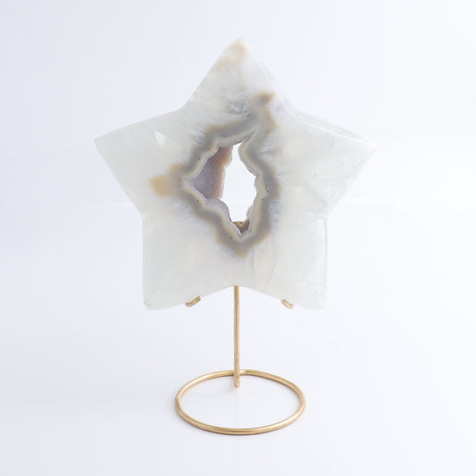 Agate Star with Stand