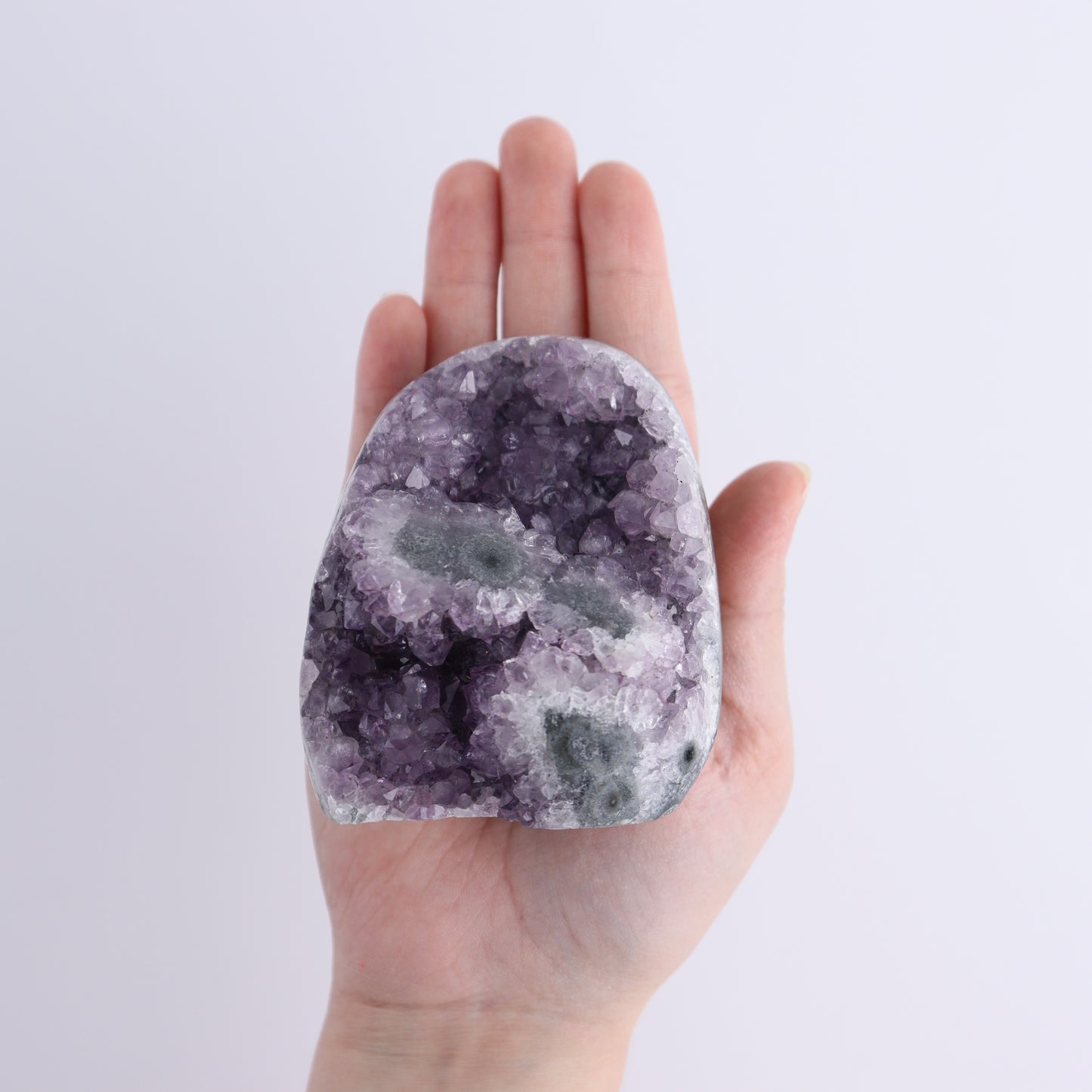 Uruguay Amethyst Set of 4 - Expert Wholesale and Supplier of Wholesale Crystals & Bulk Gemstones, ["Amethyst","Cut Base","Uruguay"]