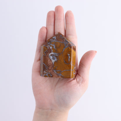 Brecciated Jasper Points Set of 9 - Expert Wholesale and Supplier of Wholesale Crystals & Bulk Gemstones, ["Brecciated Jasper","Indonesia","Points"]