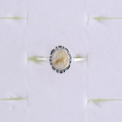 Rutilated Quartz Rings Set of 8 (Ring Holders Not Included) - Expert Wholesale and Supplier of Wholesale Crystals & Bulk Gemstones, ["Ring","rings","Rutilated Quartz","Rutiled Quartz","sterling silver"]