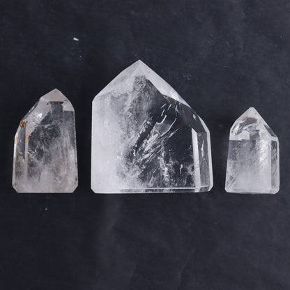 Clear Quartz Points Set of 6 - Expert Wholesale and Supplier of Wholesale Crystals & Bulk Gemstones, ["Clear Quartz","Points","Quartz","Towers"]